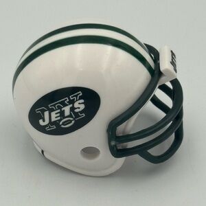 NFL NY Jets Mighty‎ Racers Mini Football Helmet Collectible 2” VNTG